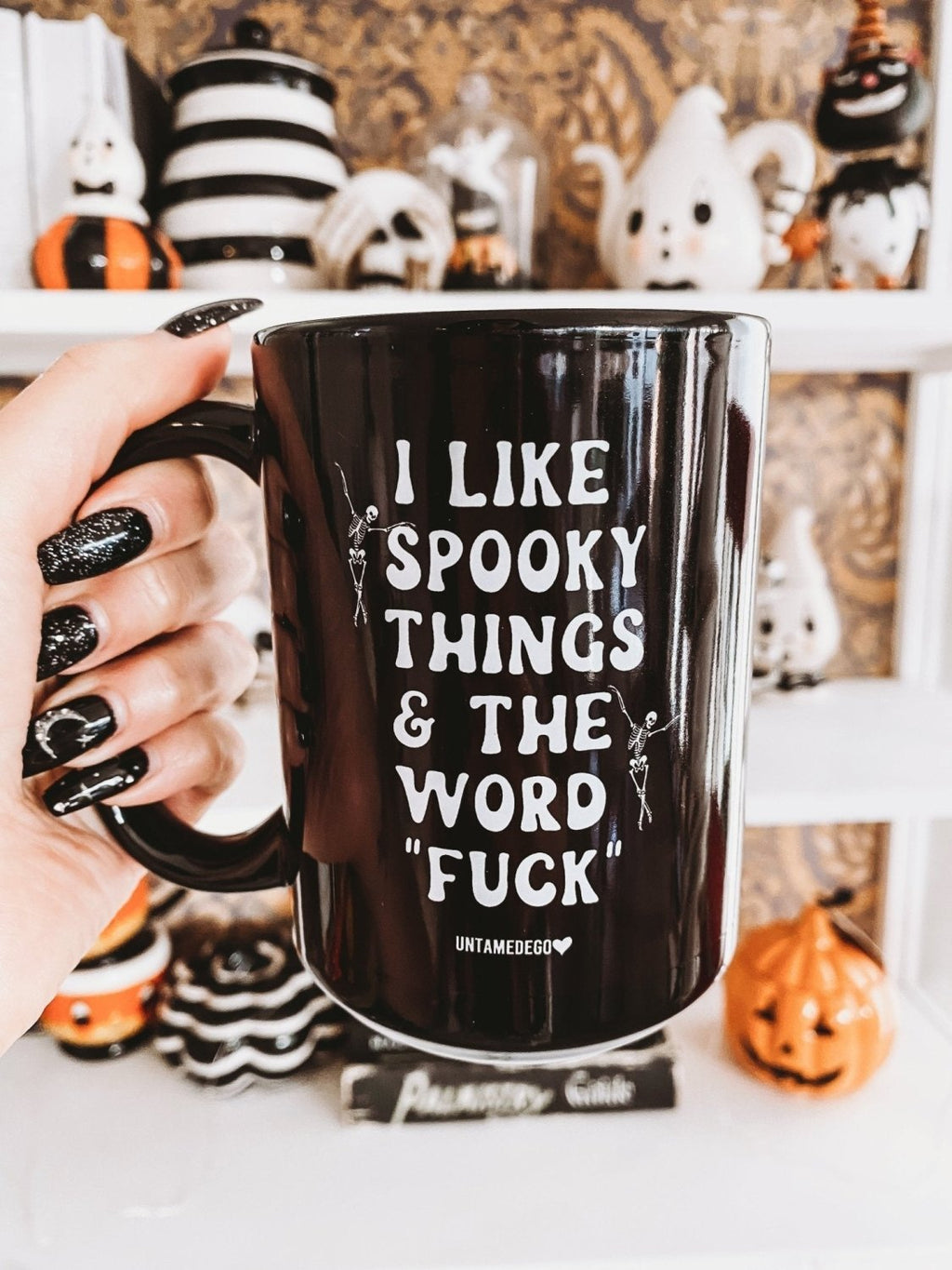 I Like Spooky Things & The Word Fuck Halloween Mug - Poppy & Vine