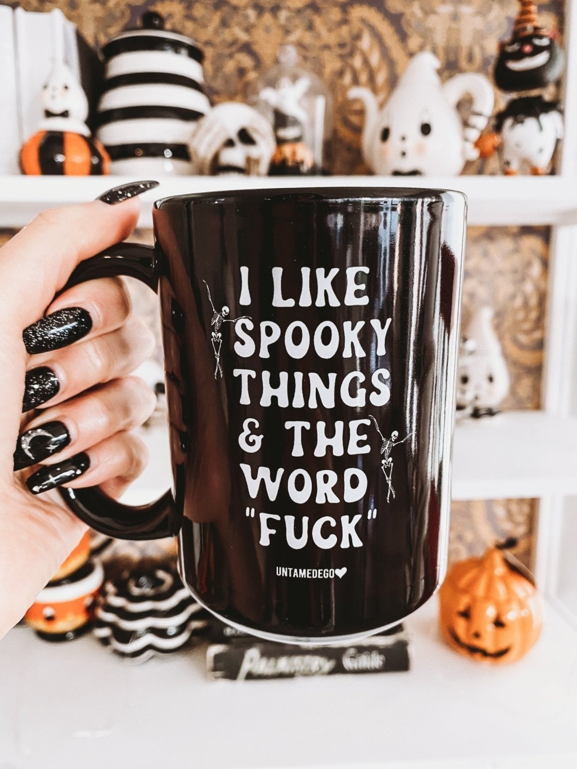 I Like Spooky Things & The Word Fuck Halloween Mug - Poppy & Vine