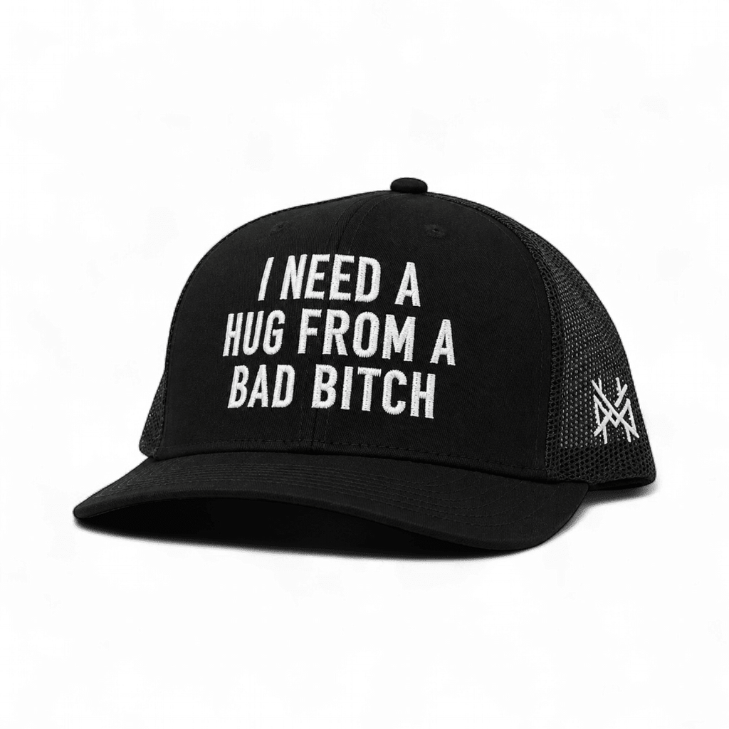 I Need a Hug from a Bad Bitch Snapback Hat - Poppy & Vine