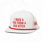 I Need a Hug from a Bad Bitch Snapback Hat - Poppy & Vine