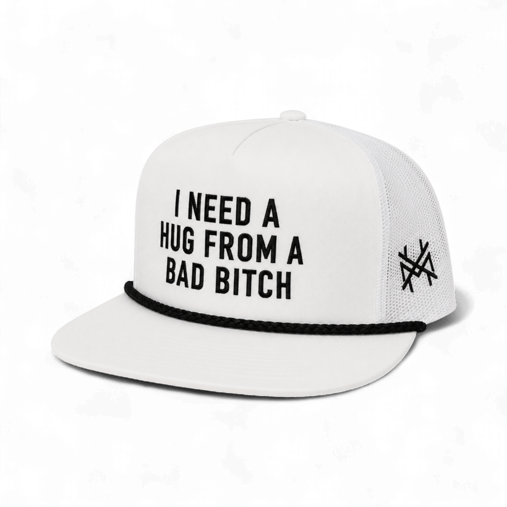 I Need a Hug from a Bad Bitch Snapback Hat - Poppy & Vine