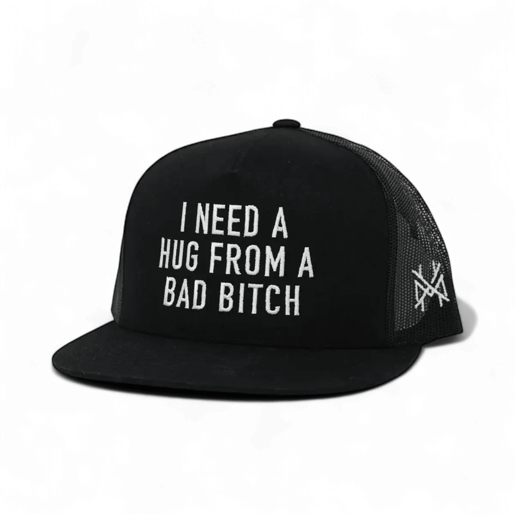 I Need a Hug from a Bad Bitch Snapback Hat - Poppy & Vine