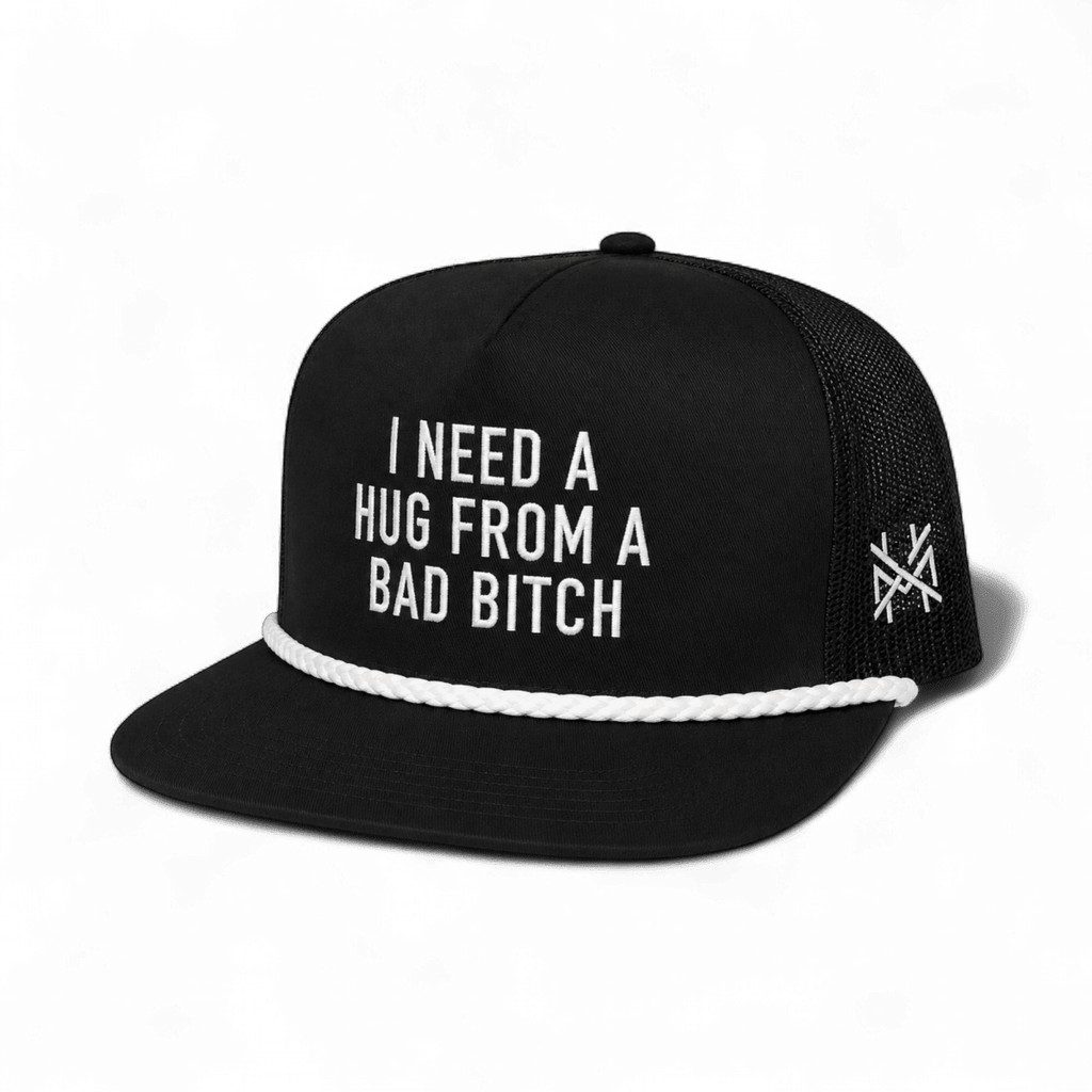 I Need a Hug from a Bad Bitch Snapback Hat - Poppy & Vine