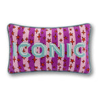 Iconic Needlepoint Pillow - Poppy & Vine