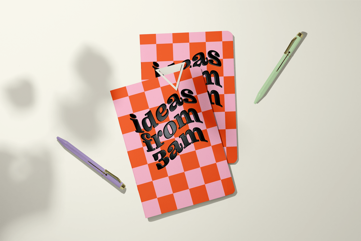 Ideas from 3AM | Pocket Journal, Mini Notebook, Mini Journal - Poppy & Vine
