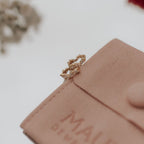 Iris Diamond Hoops - Poppy & Vine