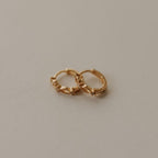 Isla Lace Hoops - Poppy & Vine