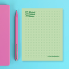 It's Giving Attention Disorder - Snarky & Colorful Notepad - Poppy & Vine