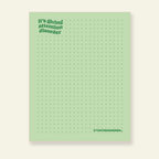 It's Giving Attention Disorder - Snarky & Colorful Notepad - Poppy & Vine
