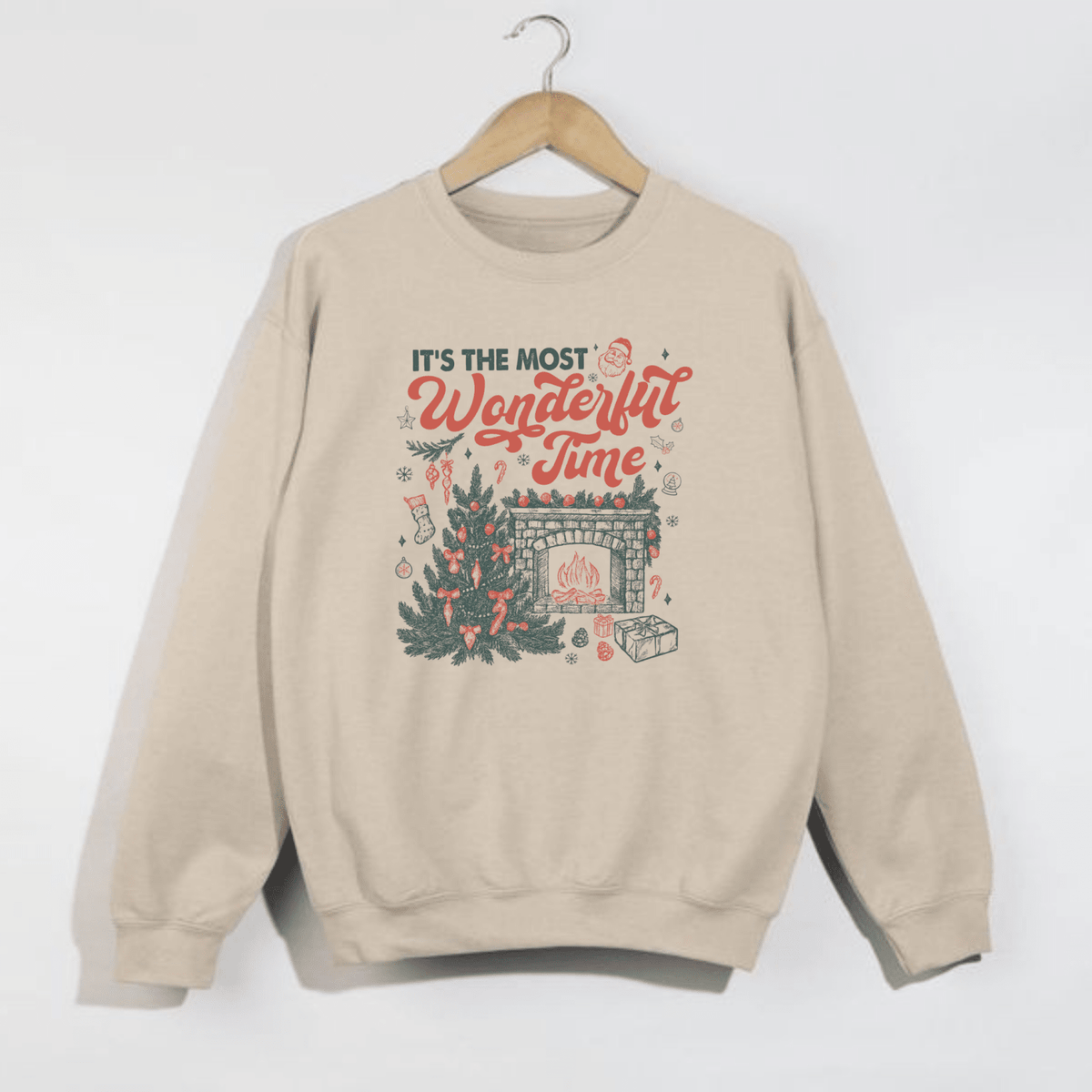 It’s the Most Wonderful Time Christmas Sweatshirt - Poppy & Vine