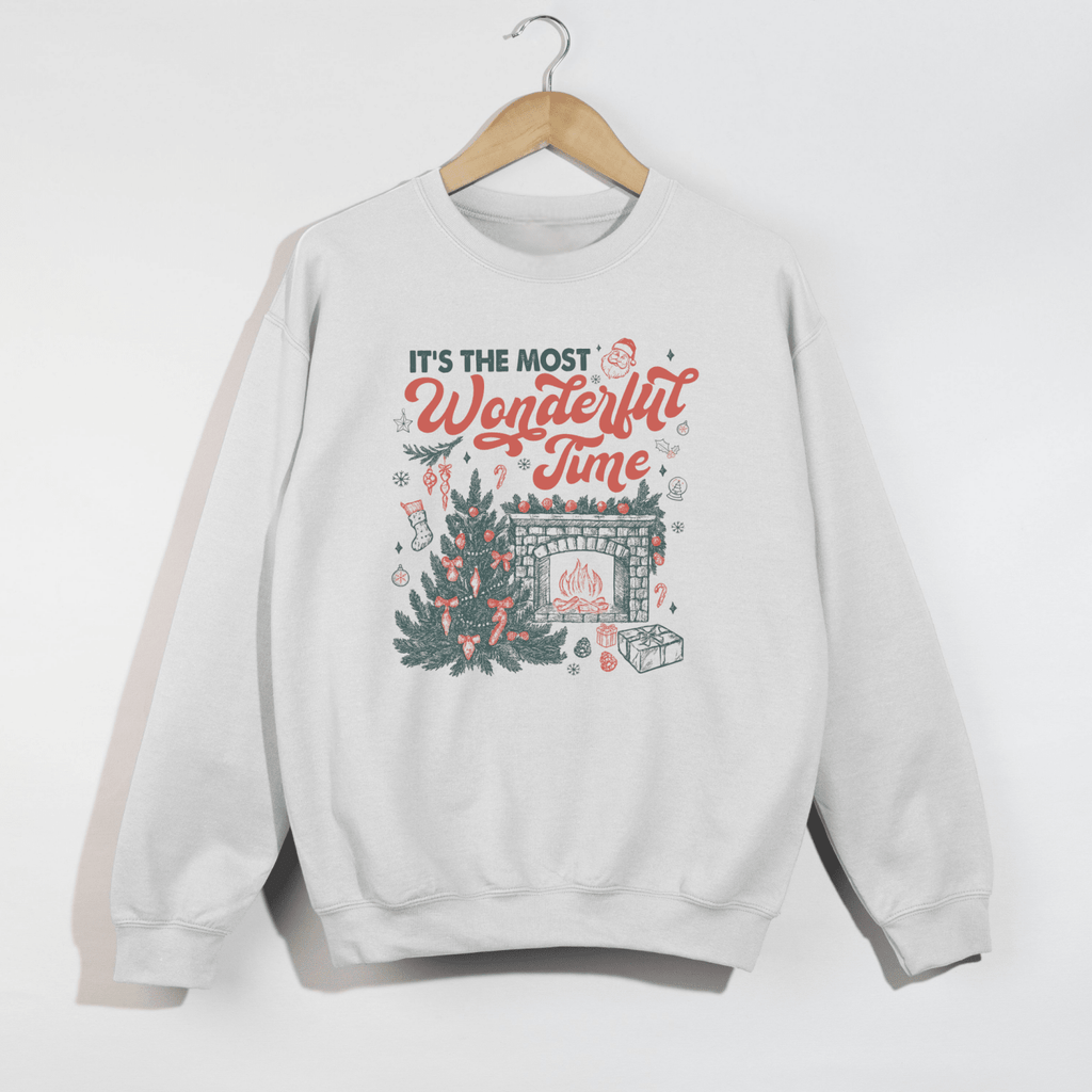 It’s the Most Wonderful Time Christmas Sweatshirt - Poppy & Vine
