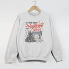 It’s the Most Wonderful Time Christmas Sweatshirt - Poppy & Vine