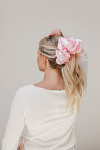 JUMBO SLEEP SILK/SATIN SCRUNCHIES - Poppy & Vine