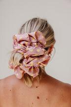 JUMBO SLEEP SILK/SATIN SCRUNCHIES - Poppy & Vine