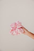 JUMBO SLEEP SILK/SATIN SCRUNCHIES - Poppy & Vine