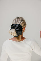 JUMBO SLEEP SILK/SATIN SCRUNCHIES - Poppy & Vine