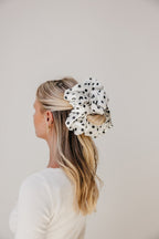 JUMBO SLEEP SILK/SATIN SCRUNCHIES - Poppy & Vine