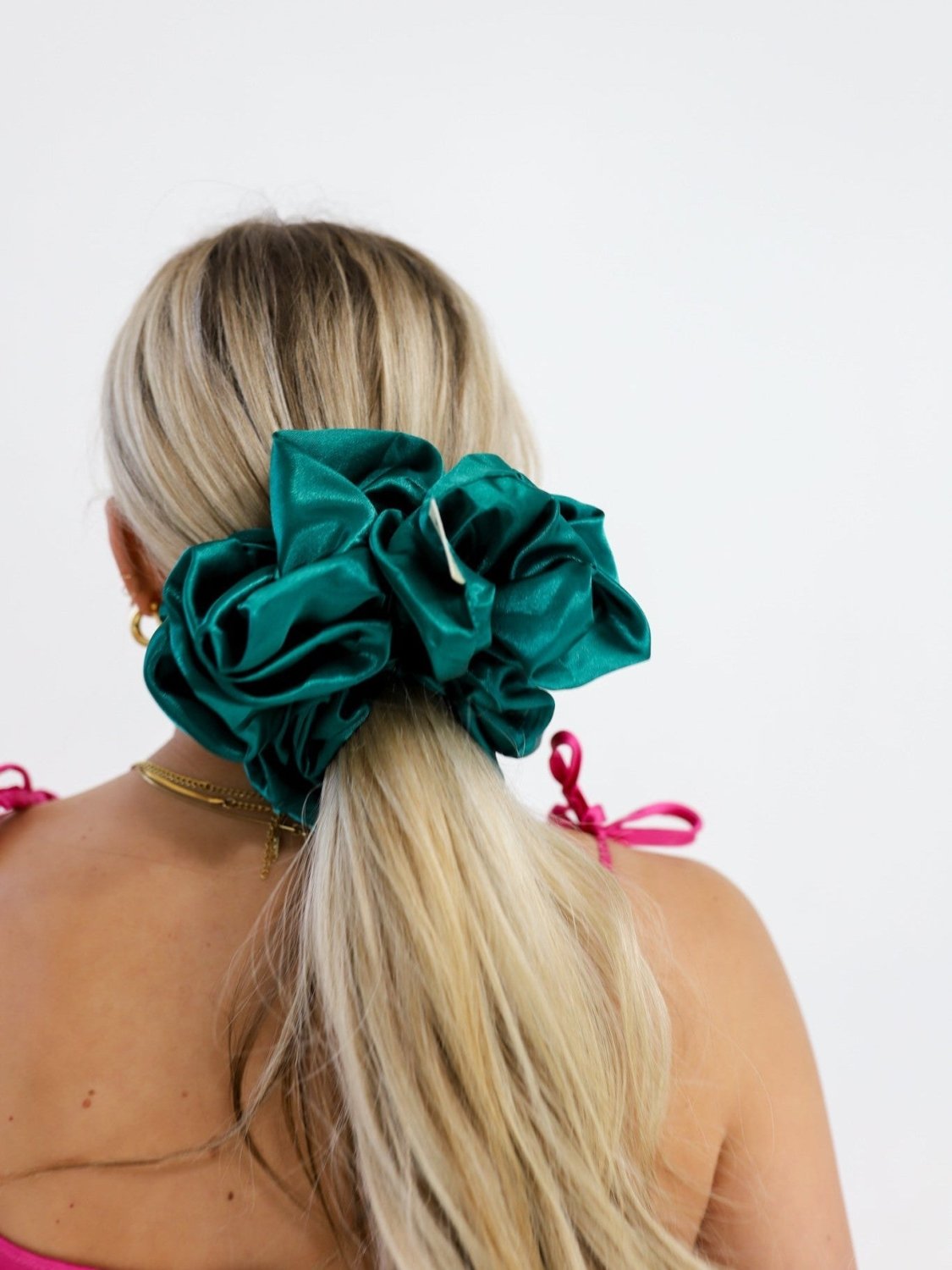 JUMBO SLEEP SILK/SATIN SCRUNCHIES - Poppy & Vine