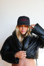 KAXI CO. PIN STRIPED TRUCKER HAT - Poppy & Vine