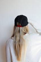 KAXI CO. PIN STRIPED TRUCKER HAT - Poppy & Vine