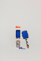 KAXI COW PRINT SCALP TO ENDS BRUSH - Poppy & Vine