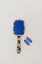 KAXI COW PRINT SCALP TO ENDS BRUSH - Poppy & Vine