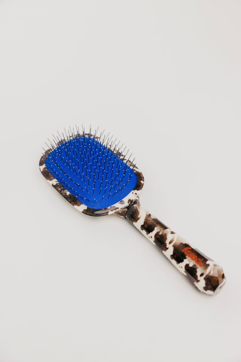 KAXI COW PRINT SCALP TO ENDS BRUSH - Poppy & Vine
