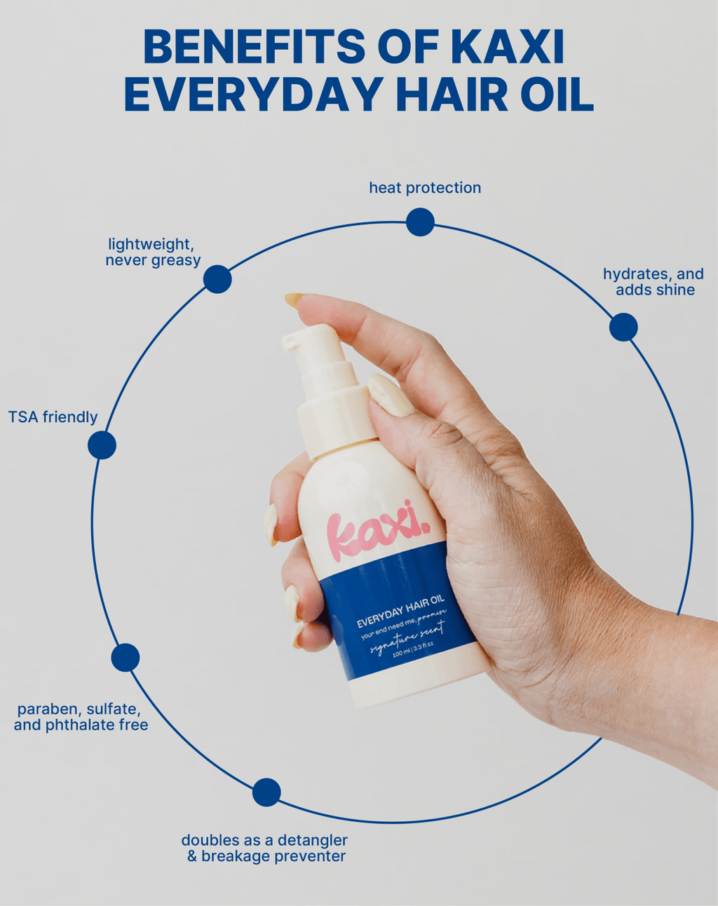 KAXI EVERYDAY HAIR OIL - Poppy & Vine