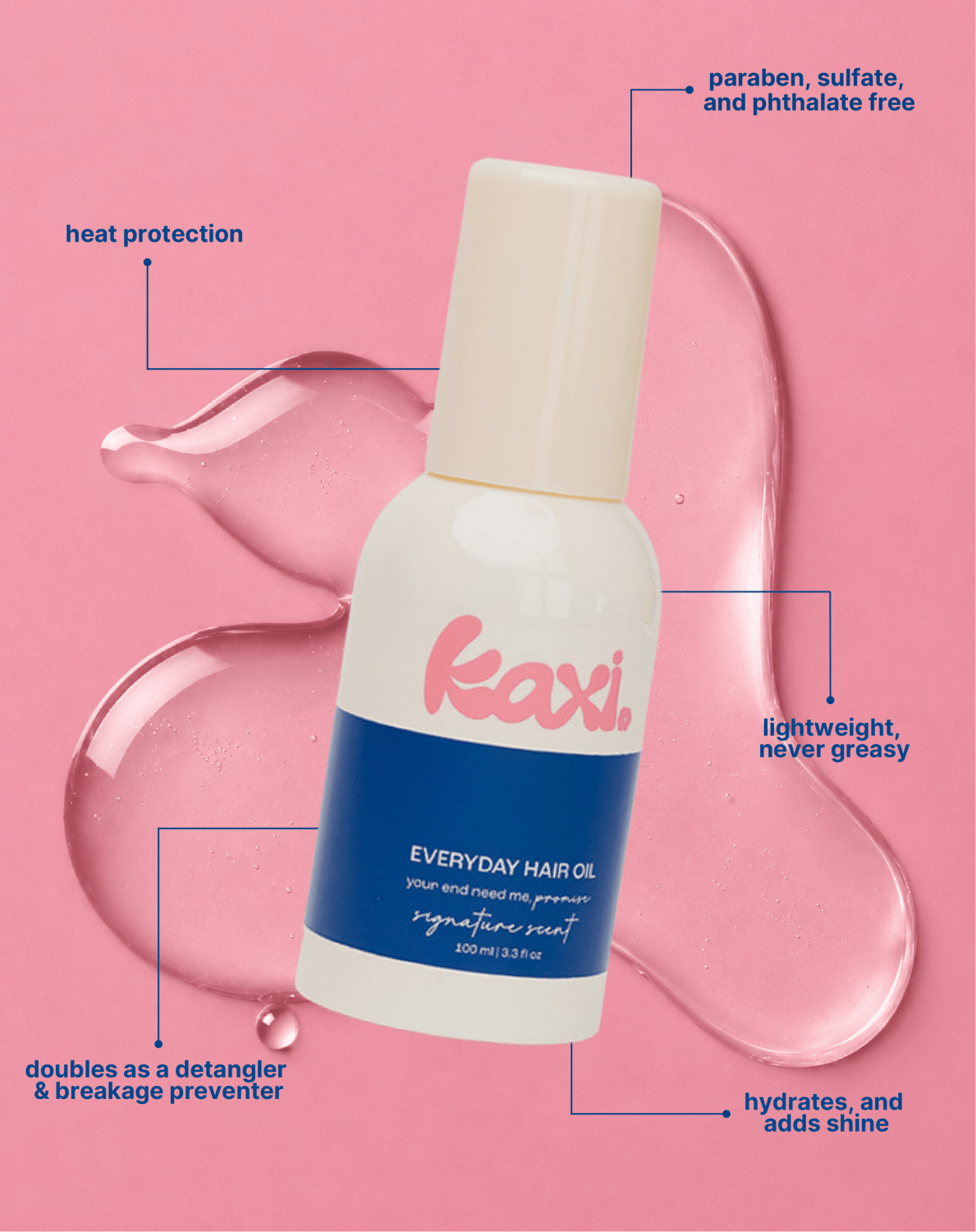 KAXI EVERYDAY HAIR OIL - Poppy & Vine
