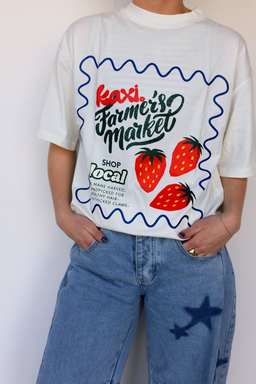 KAXI FARMERS MARKET T SHIRT - Poppy & Vine