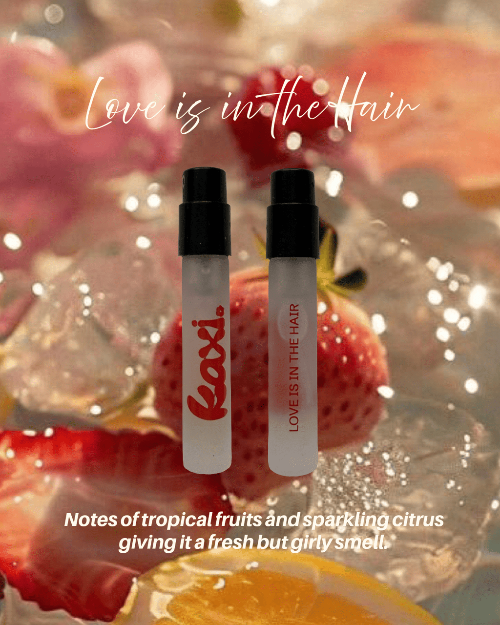 KAXI HAIR PERFUME TRAVEL PACK - Poppy & Vine