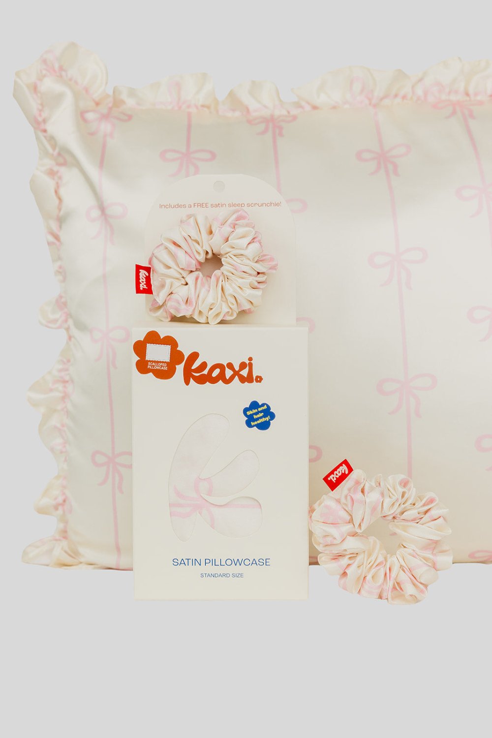 KAXI SATIN PILLOWCASE - Poppy & Vine