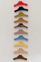 KAXI SCALLOPED MIDI HOLD EVERYTHING CLAW - Poppy & Vine
