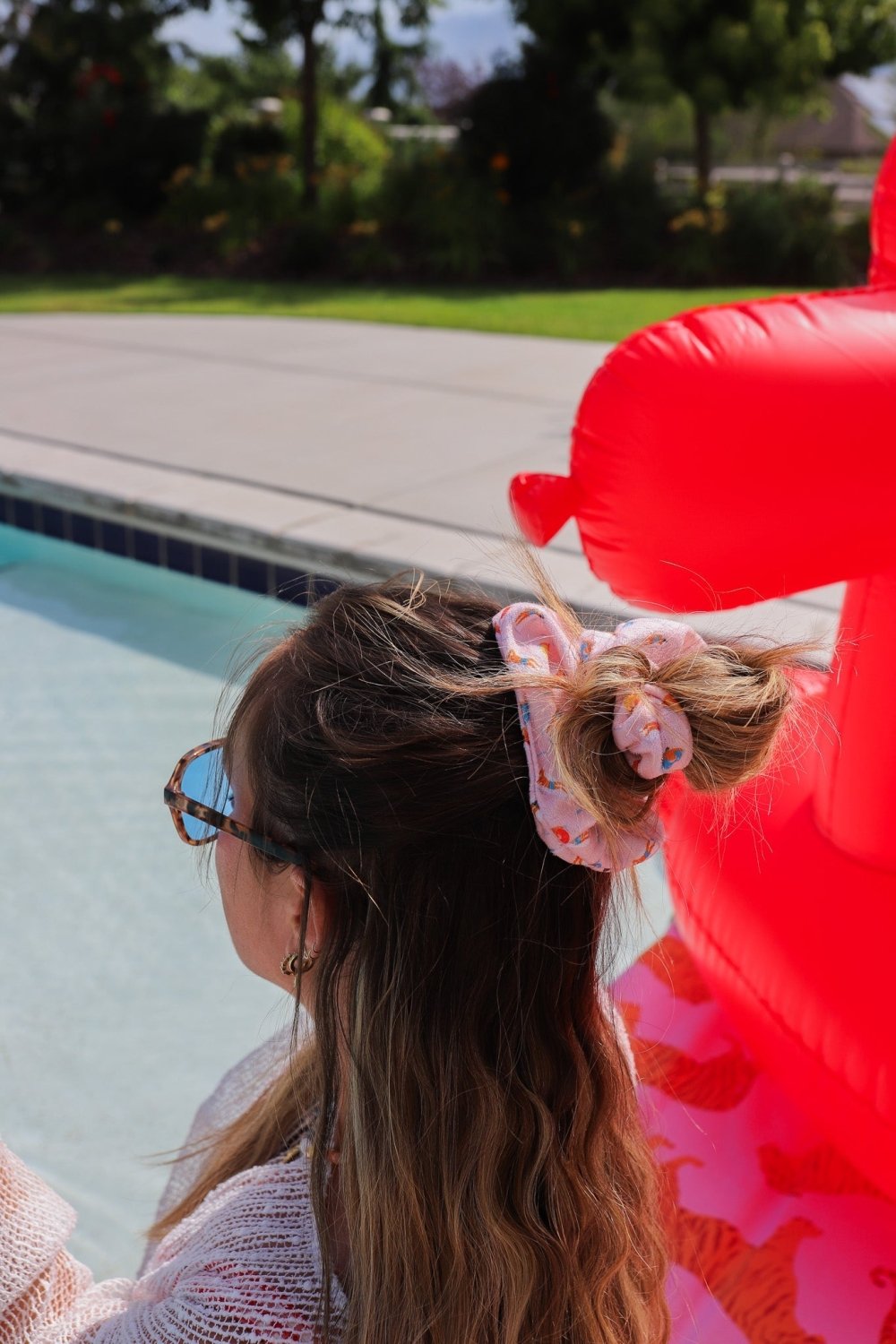 KAXI TOWEL SCRUNCHIE - Poppy & Vine