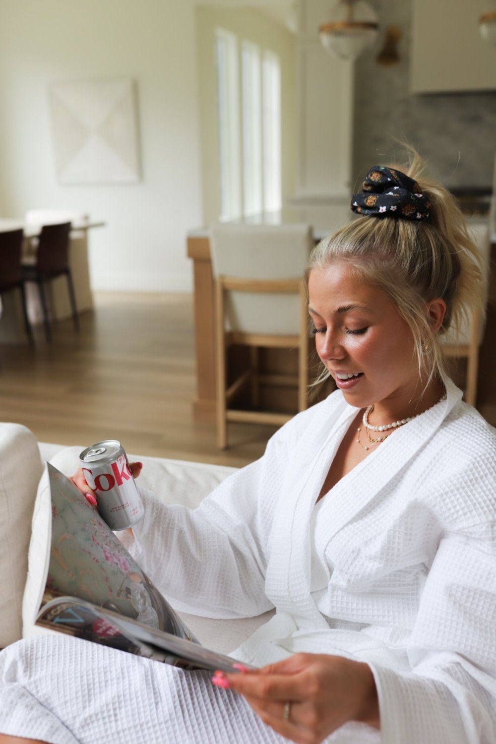 KAXI TOWEL SCRUNCHIE - Poppy & Vine