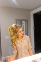 KAXI TOWEL SCRUNCHIE - Poppy & Vine