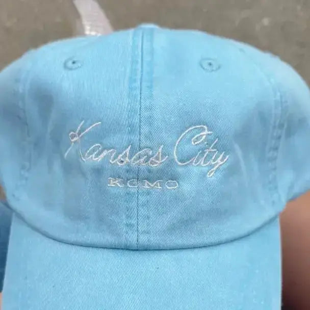 KC Blue Skies Embroidered Hat | VIP Pre-Order - Poppy & Vine