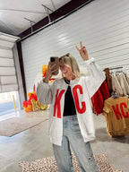 KC Cardigan/Crewneck - Poppy & Vine