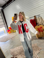 KC Cardigan/Crewneck - Poppy & Vine