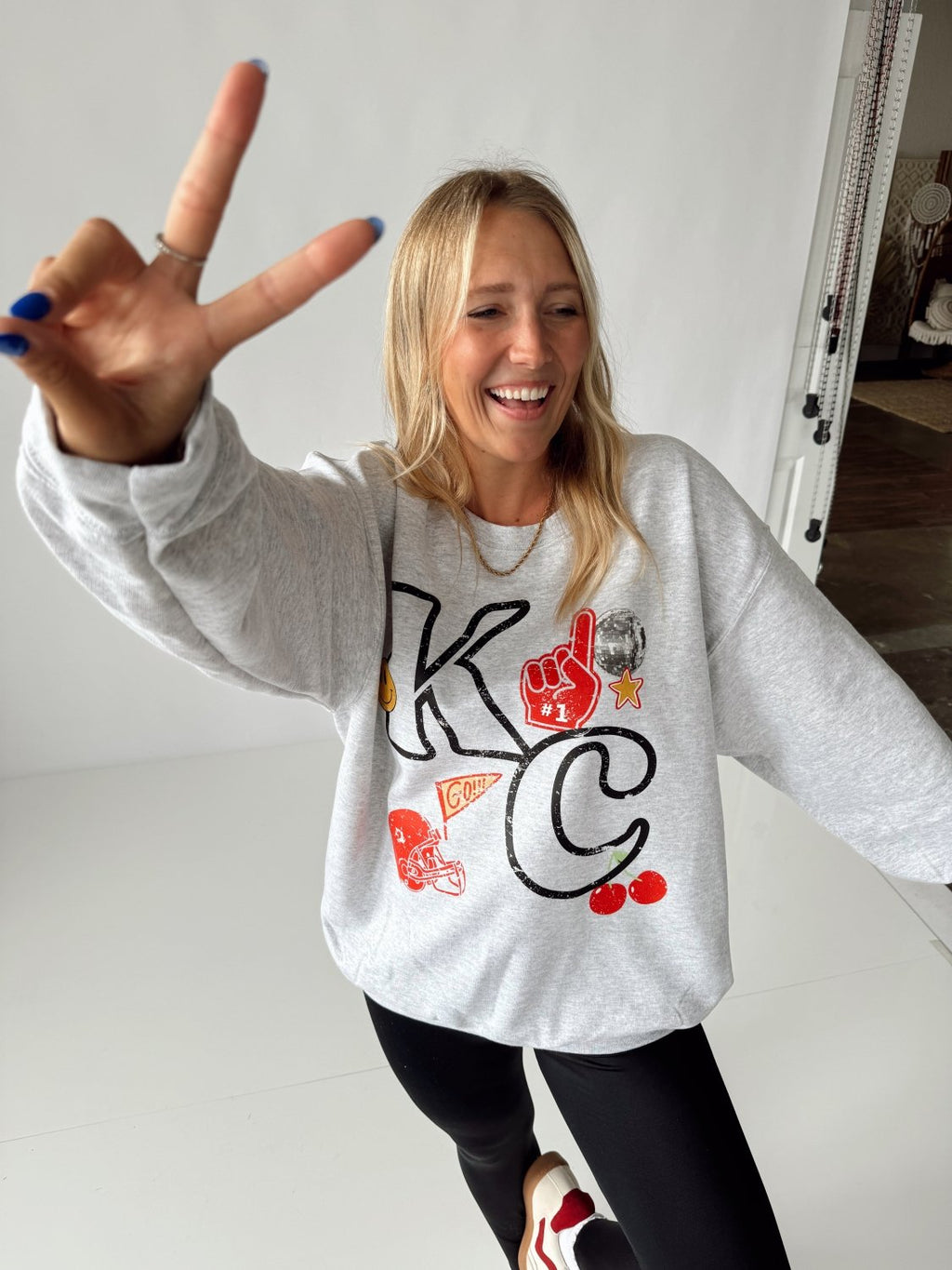 KC Icon Sweatshirt - Poppy & Vine