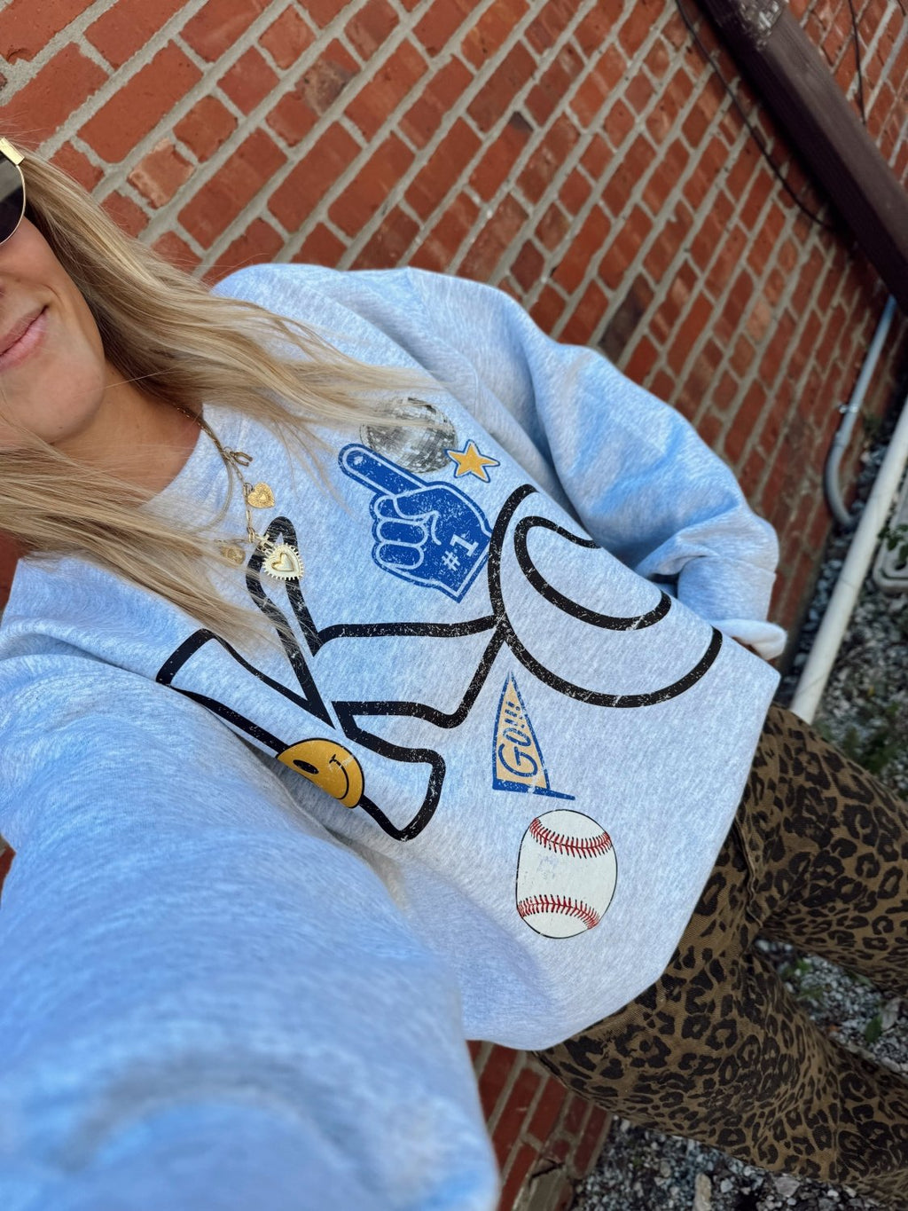 KC Icon Sweatshirt | Blue - Poppy & Vine