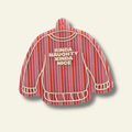 Kinda Naughty Funny Ugly Sweater Christmas Ornament - Poppy & Vine