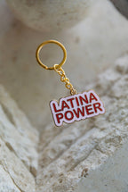 Latina Power Keychain - Poppy & Vine