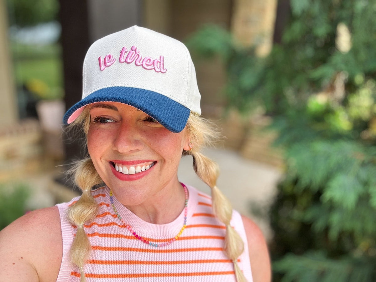 Le Tired Baseball Hat - Poppy & Vine