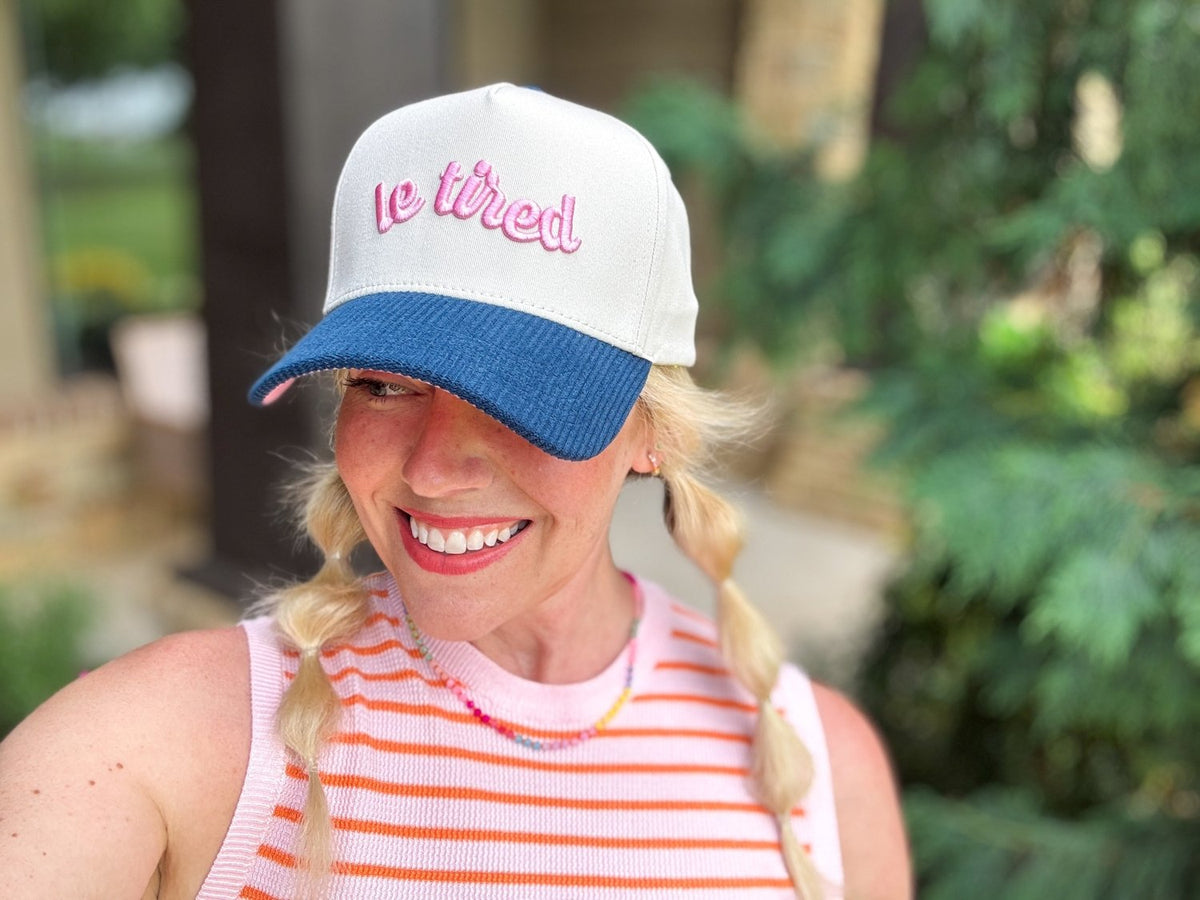 Le Tired Baseball Hat - Poppy & Vine