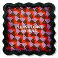 Leave by Nine Large Lacquer Tray - Poppy & Vine