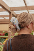 LEMON CHARM OVERSIZED SCRUNCHIE - Poppy & Vine
