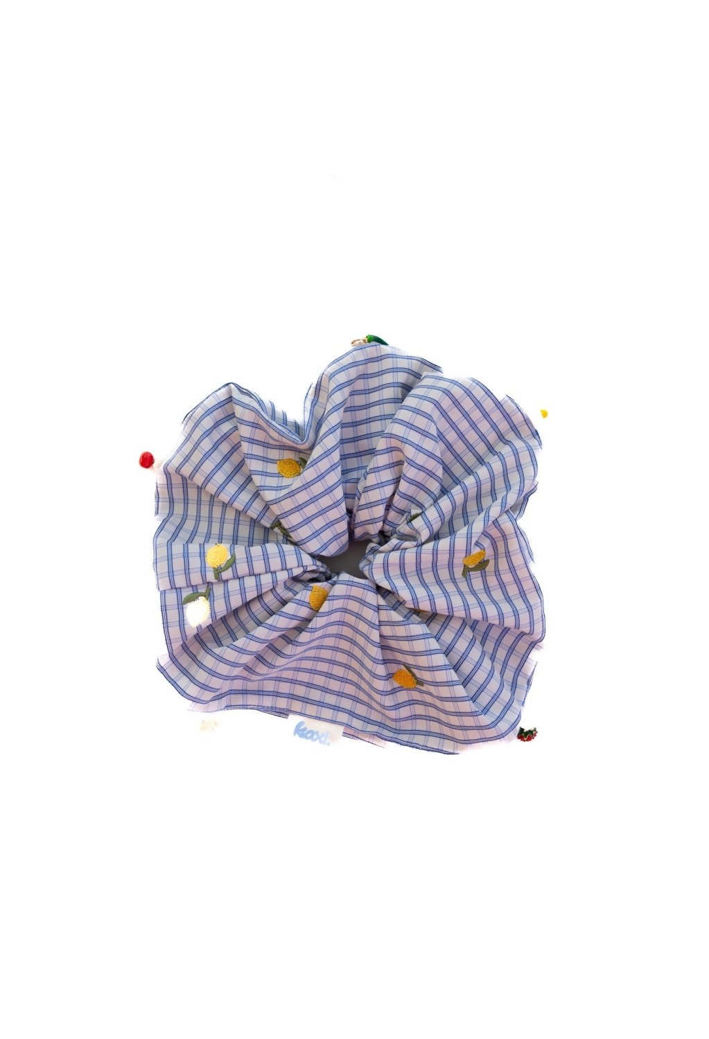 LEMON CHARM OVERSIZED SCRUNCHIE - Poppy & Vine