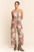 Leopard Lily Convertible Utility Jumpsuit - Poppy & Vine