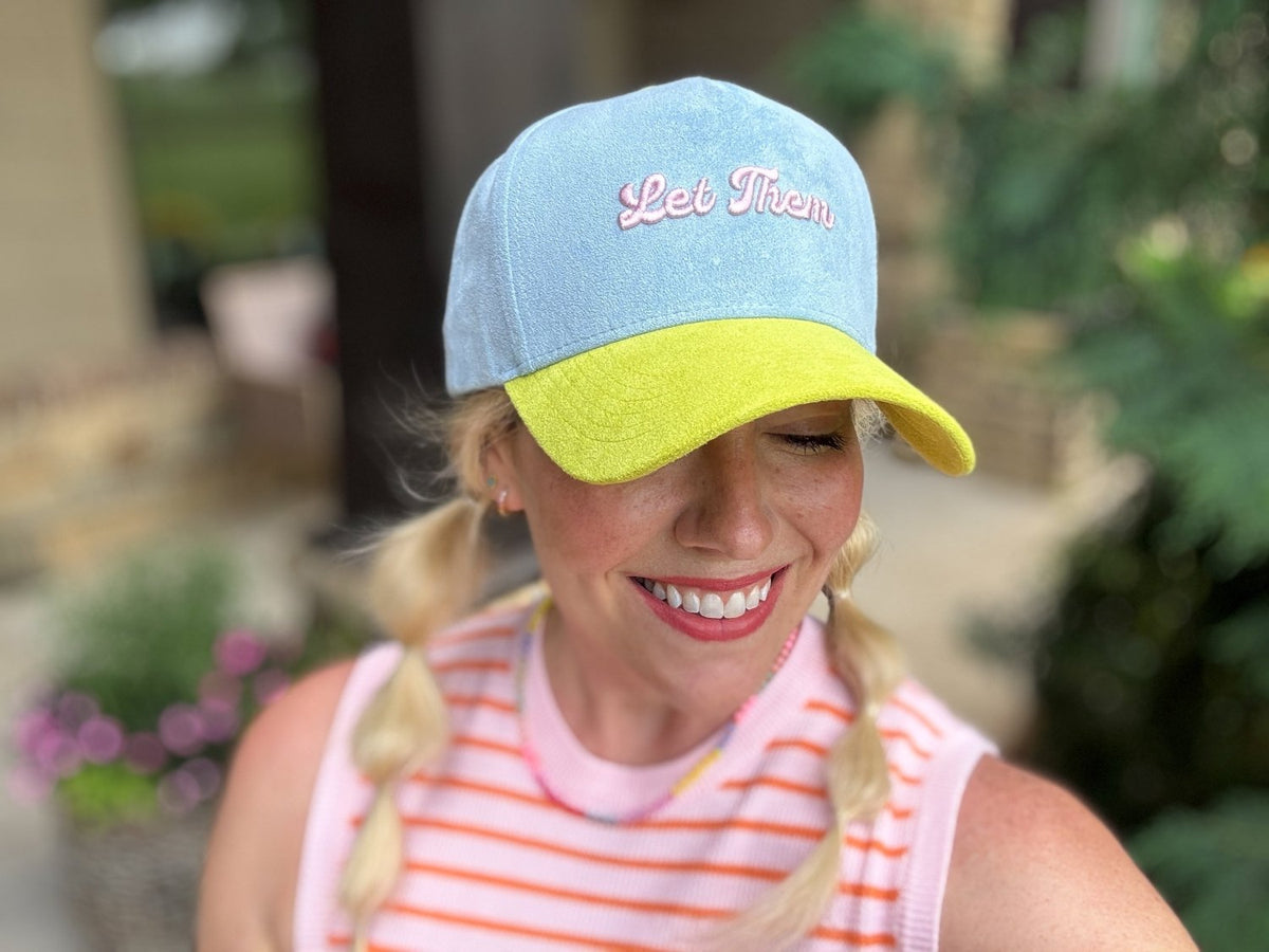 Let Them Baseball Hat - Poppy & Vine
